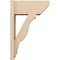 Ekena Millwork 7 1/2-in W x 16-in D x 24-in H Funston Slat Rough Cedar Woodgrain TimberThane Outlooker, Primed Tan OUTUR075X16X24FST24RCPR - alternate 5